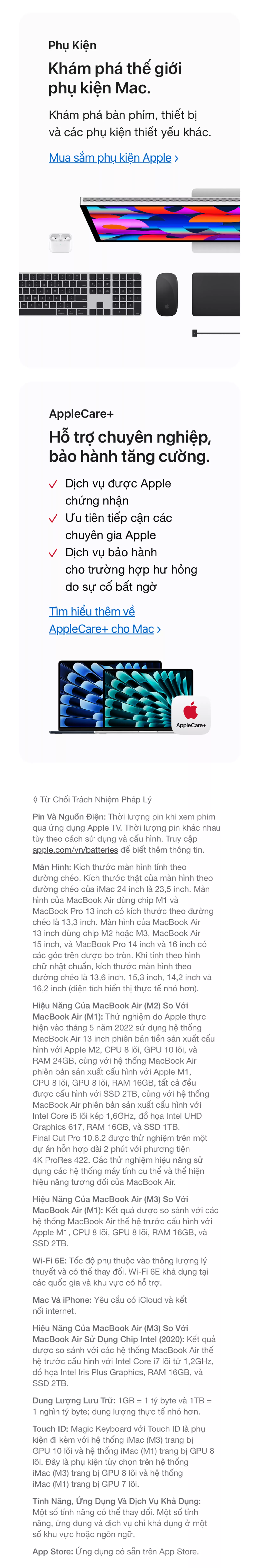 thiết kế Macbook Air M3